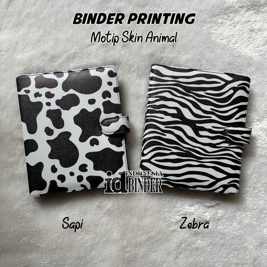 

Binder Printing Motip Sapi & Zebra. A5/20holes, B5/26holes