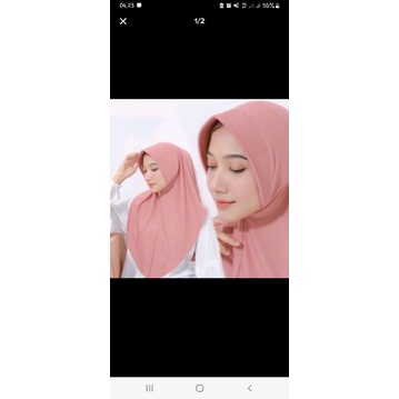 Hijab Sport Menutup Dada