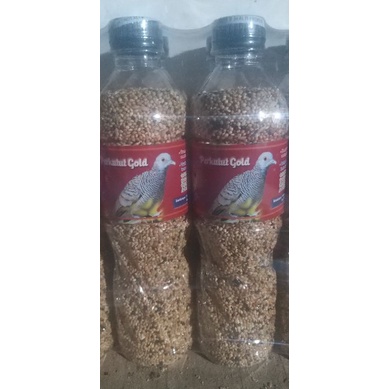 Perkutut Gold - Pakan burung perkutut gold kemasan botol