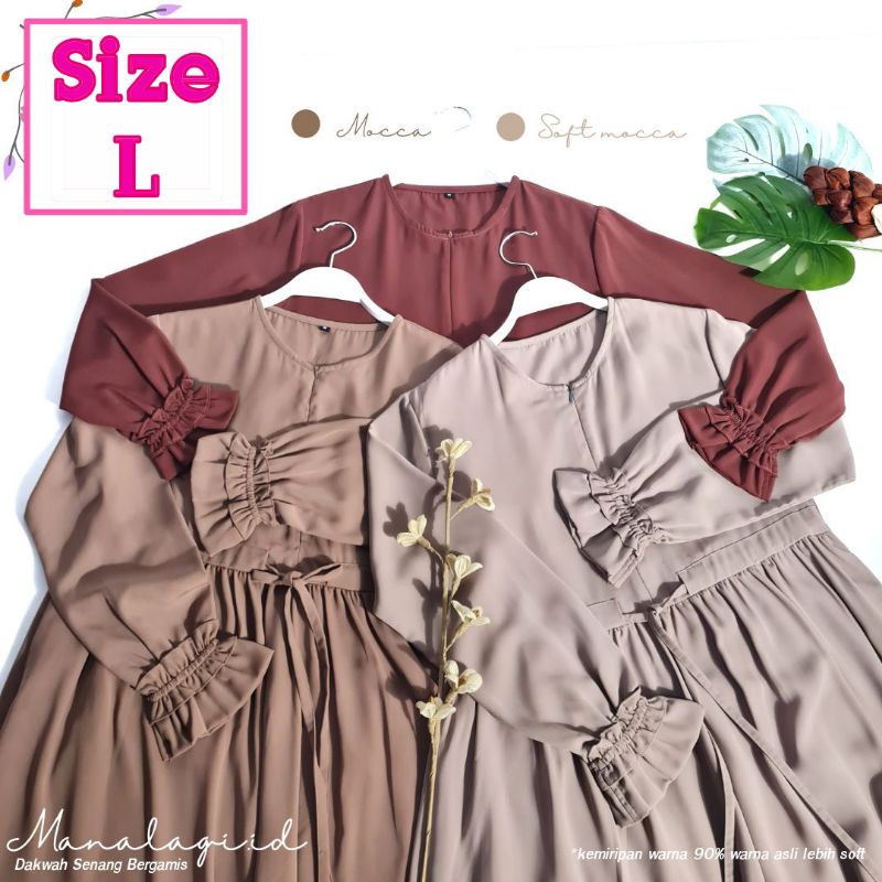 Gamis GKC04 MANALAGI Size,L