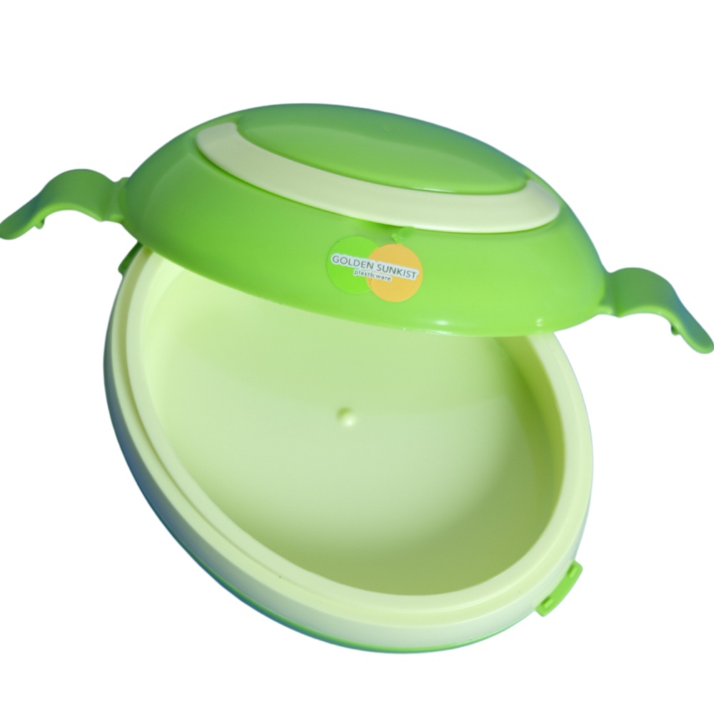 Rantang Anak Oval Golden Sunkist RAO 9002 H Warna HIjau / Tempat bekal anak bulat