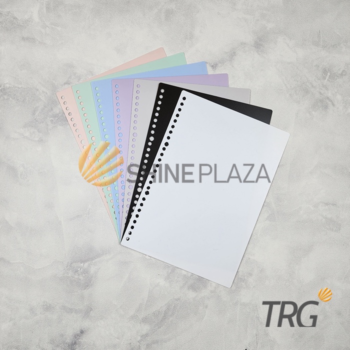 

DIY Cover Binder Loose Leaf Notebook A5 B5 Pastel Sampul Mika BC-51 TRG