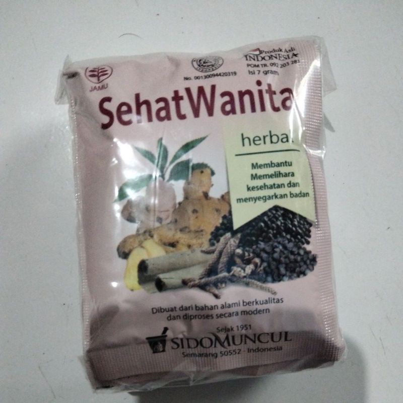 

sehat wanita isi 10 saset