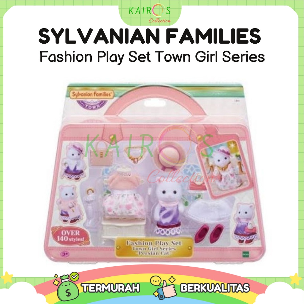 Sylvanian Families Fashion Play Set Town Girl Series Persian Cat Over 140 Styles