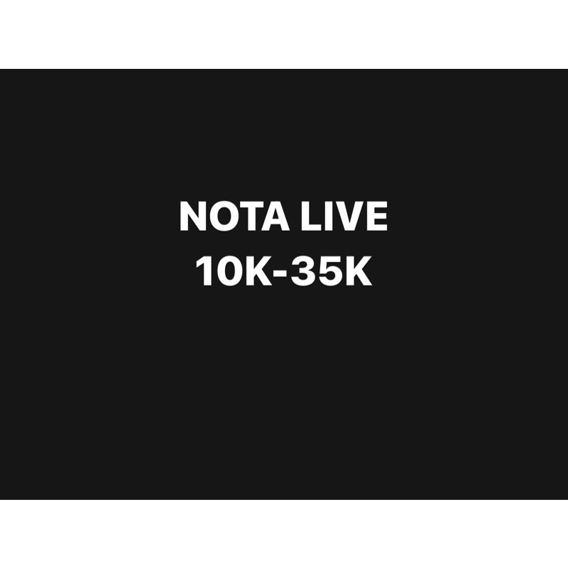 NOTA LIVE 1KG STAR 10K-35K