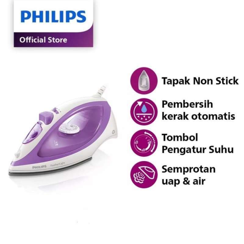 Setrika Philips GC 1418 / Gc1418 Setrika Uap / Steam Iron