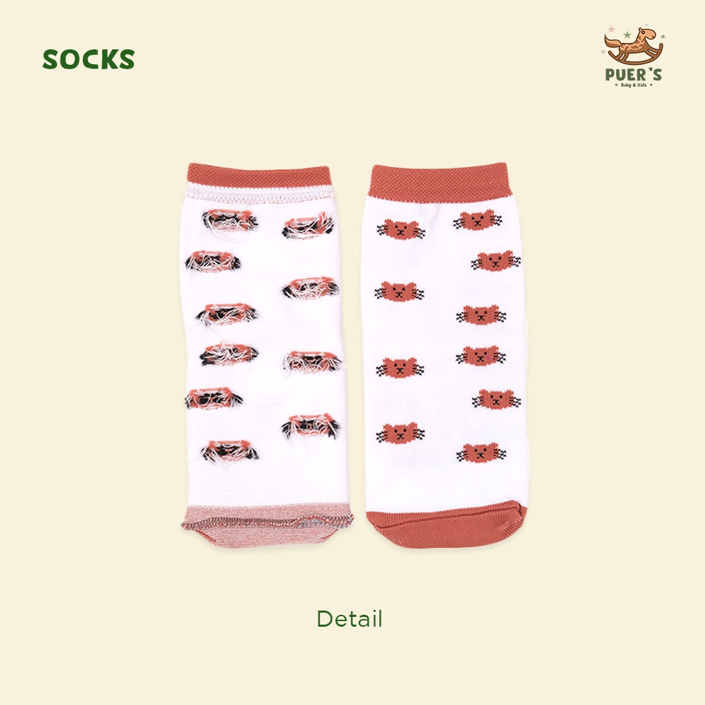 KAOS KAKI ANAK MOTIF COLLECTION PUER'S MOTIF (SOCKS ANAK / KIDS SOCKS)