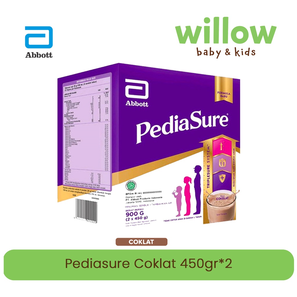 

Susu Formula - Pediasure Coklat 450gr*2