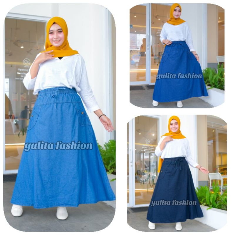 Rok Payung Rok Jeans Jumbo - Super Jumbo Rok Umbrella