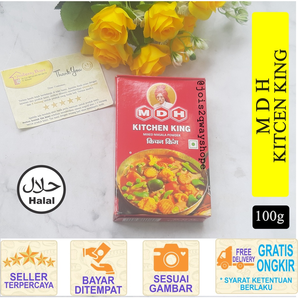 

Bumbu Instan MDH 100gr / Bumbu Import / Bumbu India