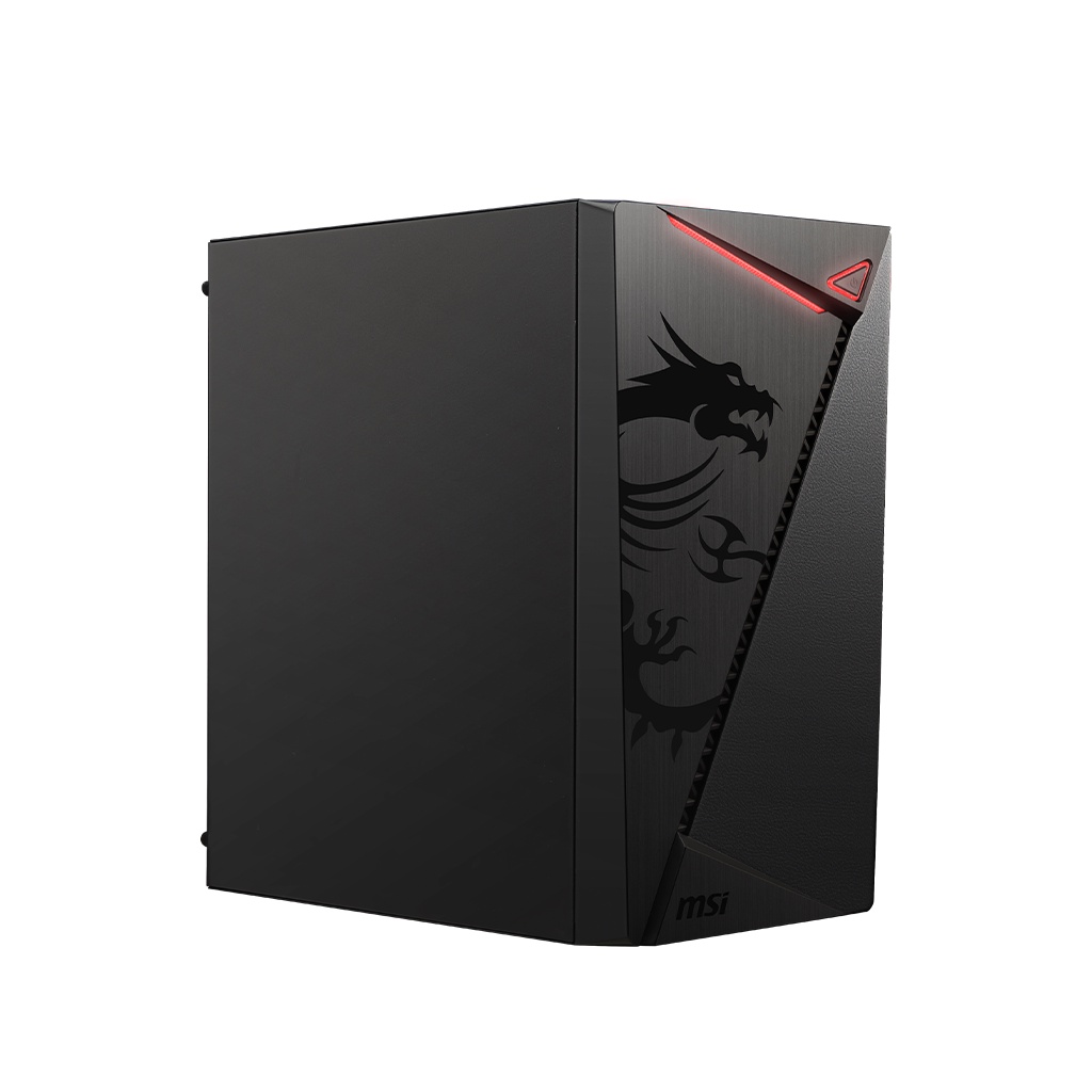 Gaming Case MSI MAG SHIELD M301 | Mid Tower PC Casing MATX Mini-ITX