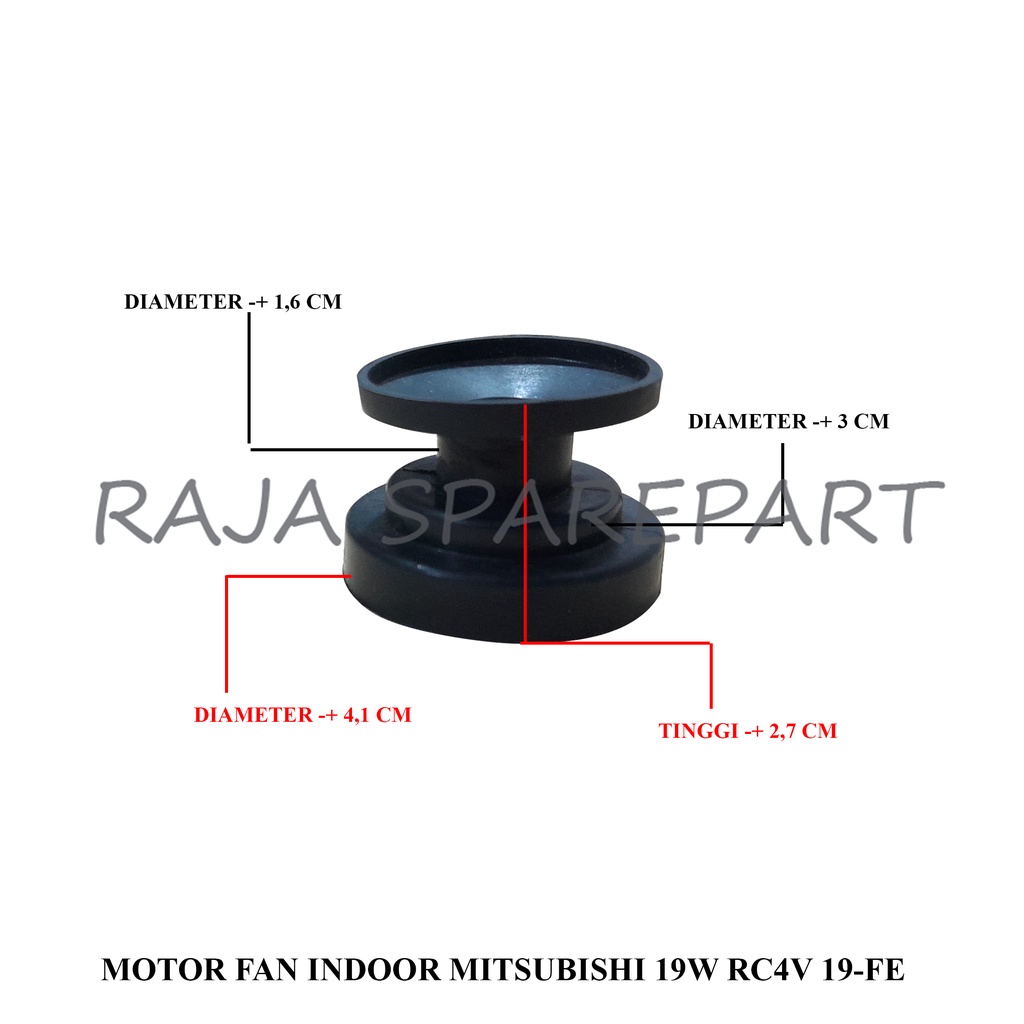 Motor Fan Indoor AC Mitsubishi 19W RC4V 19-FE (Ukuran ada di gambar)