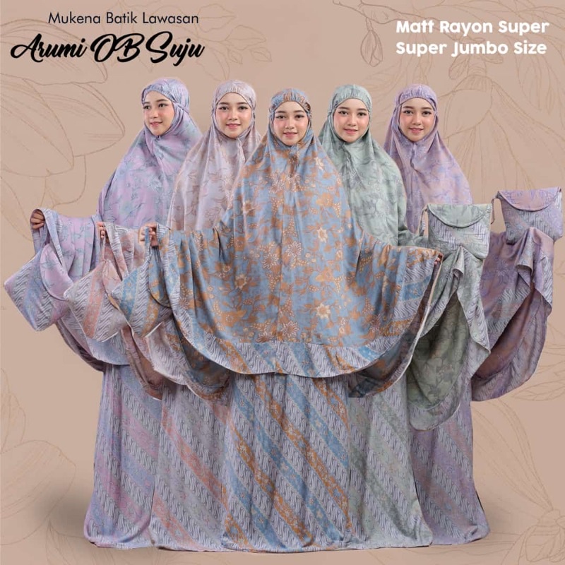 mukena suju batik pekalongan solo