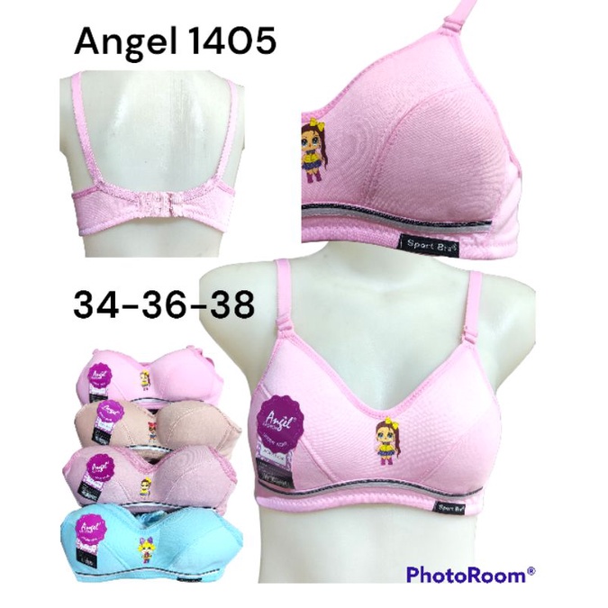 6 Pcs/BEEE_91/AGATHA 1506 | BRA SPORT LUSINAN/BH REMAJA