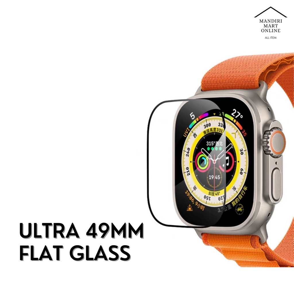 Anti Gores Screen Protector Apple Ultra 49mm Pelindung Layar 3D iWatch Series 8 7 SE 6 5 4 3