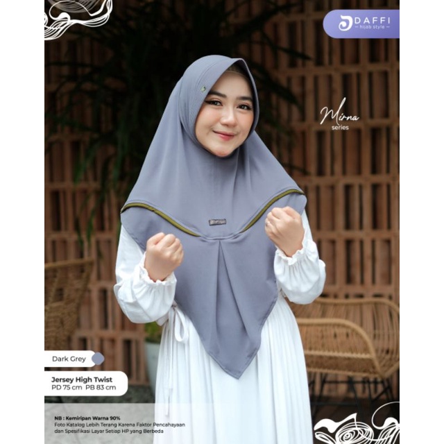 Jilbab Instan Mirna By Daffi