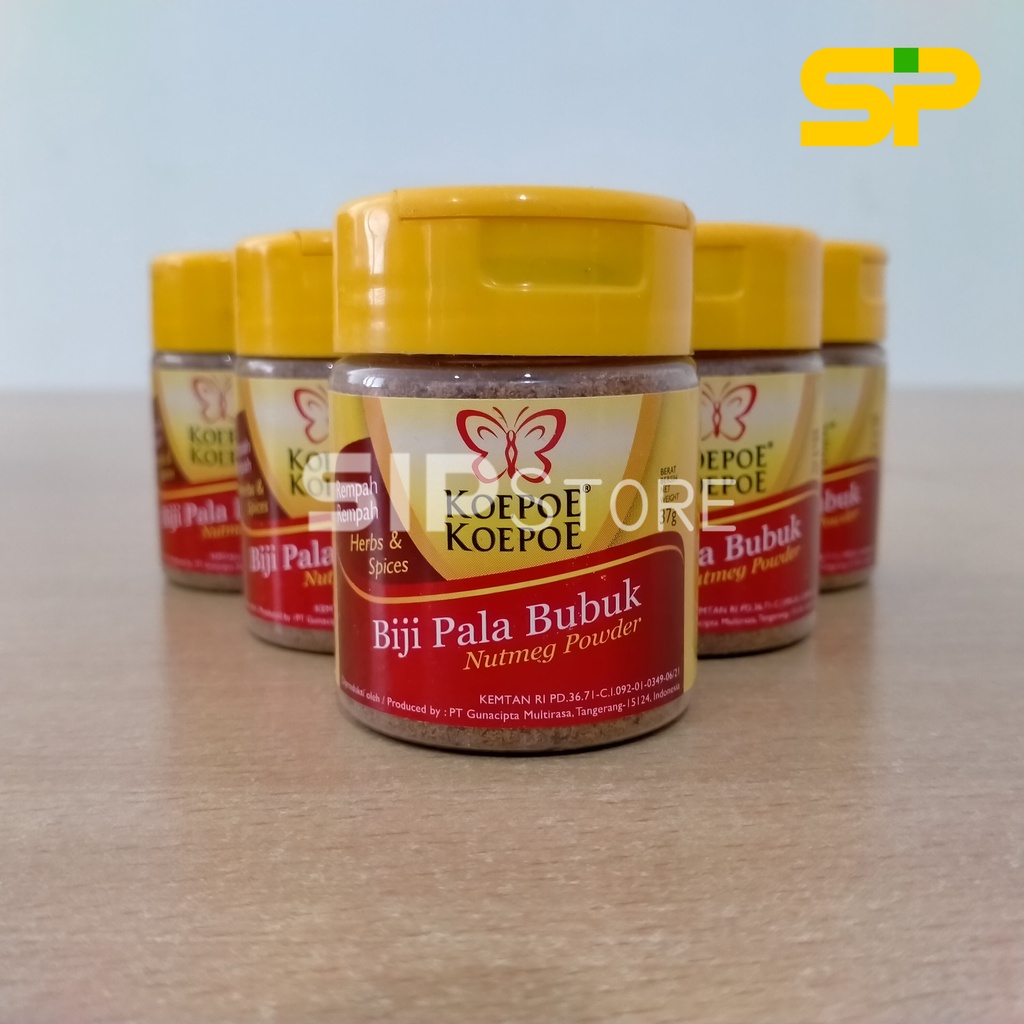 BIJI PALA BUBUK Koepoe Koepoe 37gr / Rempah Bumbu Dapur Biji Pala 37 gr / Nutmeg Powder
