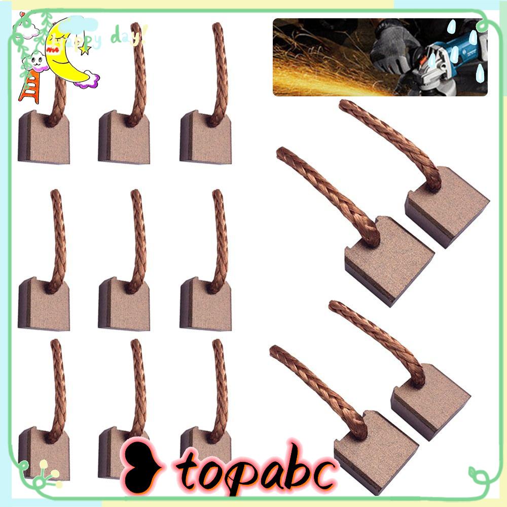 Top 4pcs Carbon Brushes Kawat Kualitas Tinggi FJ-190 7x18x18mm Motor Listrik