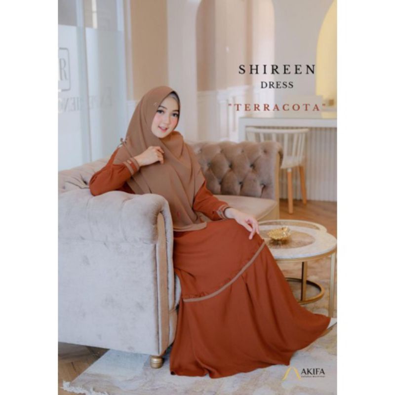 Promo Gamis Daily Set Khimar/Gamis Shireen By Akifa