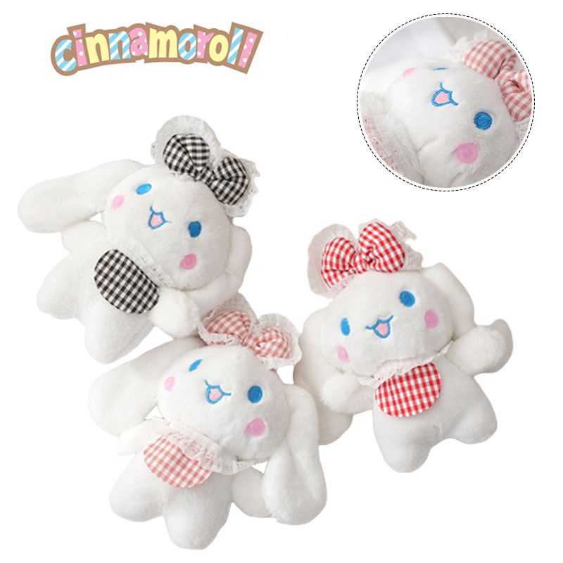 Liontin Mainan Plush Cinnamoroll Hias Untuk Mobil Sofa Tempat Tidur Dan Lainnya