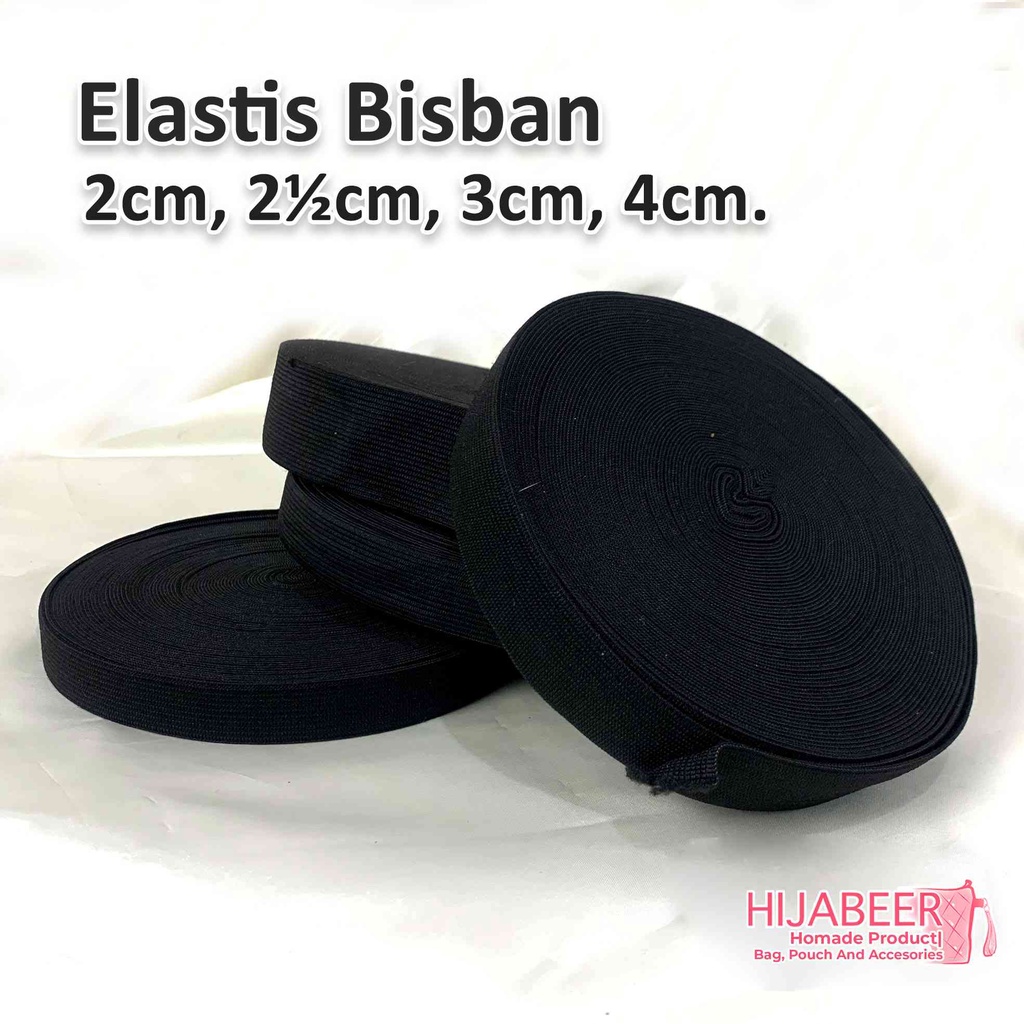 Tali Karet Elastis Ukuran Besar dan Kecil uk 2cm - 4cm