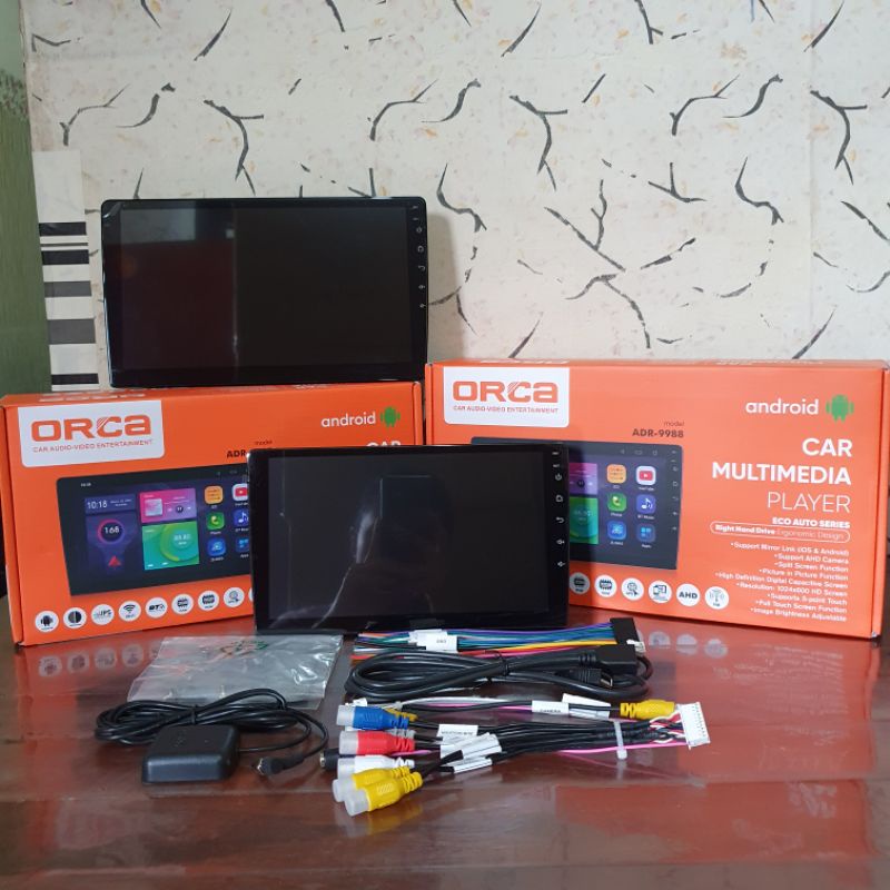 Jual Head Unit Android Orca Eco Adr Inch Varian Terbaru Carplay Ram Gb Shopee