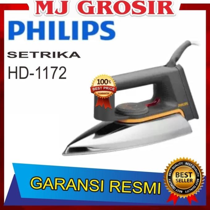 PROMO SETRIKA PHILIPS HD 1172 HD1172 TEFLON CLASSIC DRY IRON
