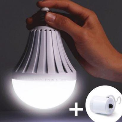 {SCC.11De22n} Lampu EMERGENCY LED SX-15W Sentuh Nyala Bohlam 15 Watt Hand SENSOR Pegang Tangan Darur