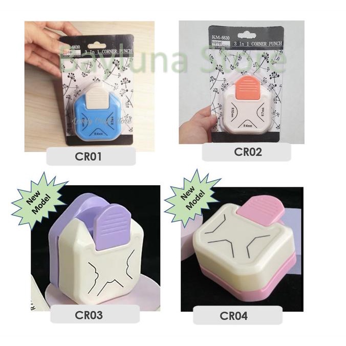 

Round Corner 3 in 1 R4 R7 R10 Pemotong sudut kertas Corner