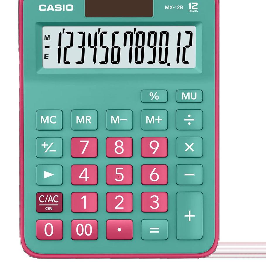 

Update KALKULATOR CASIO MX 12 B CALCULATOR DESKMX-12B 12 DIGIT . .. . ..