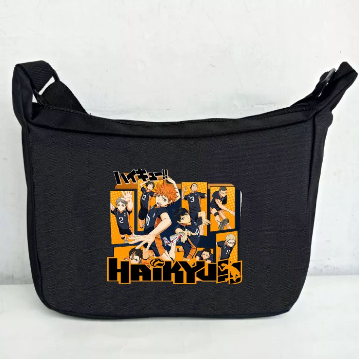 Tas Anime Haikyu Totebag Selempang Haikyuu Murah Chibi Ransel Haikyu