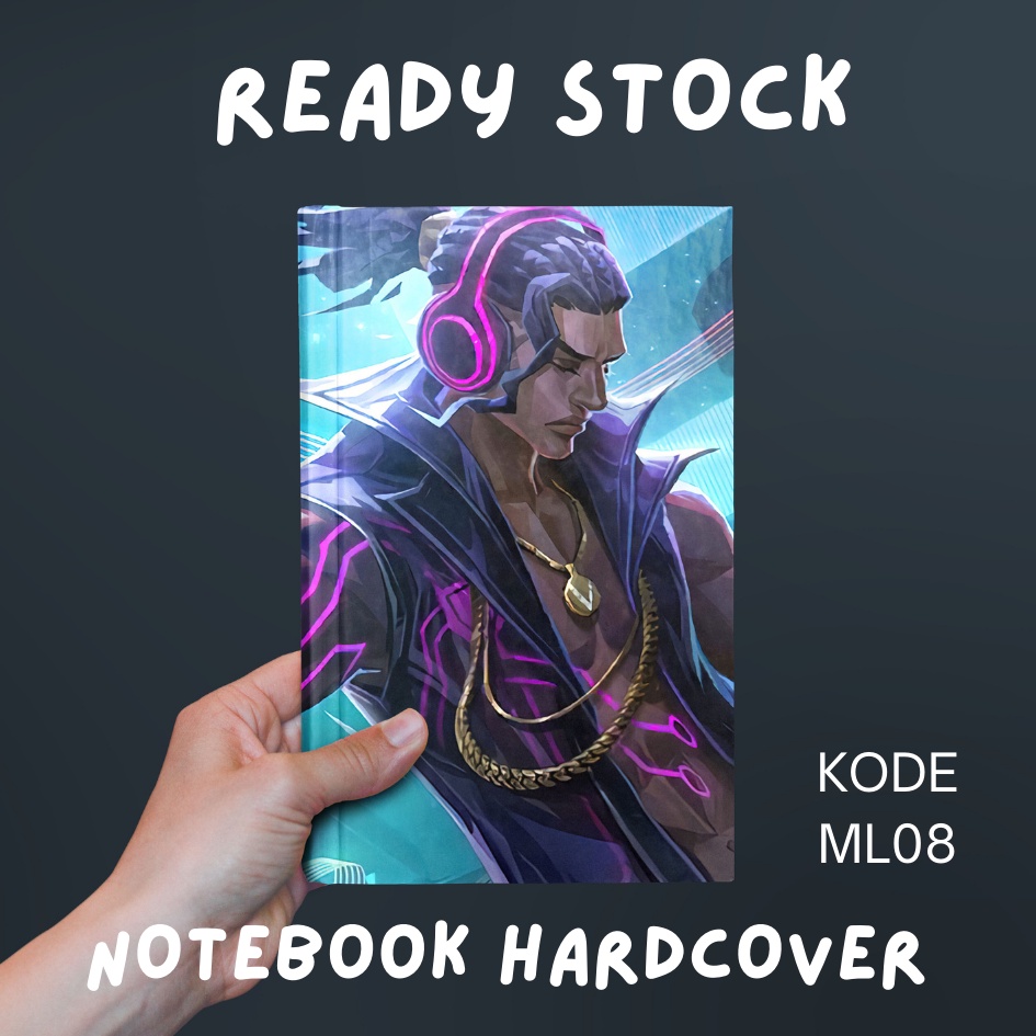 

BUKU NOTEBOOK MOBILE LEGENDS/ BUKU SEKOLAH/ BUKU CATATAN/ BUKU MOBILE LEGENDS KODE MLO8