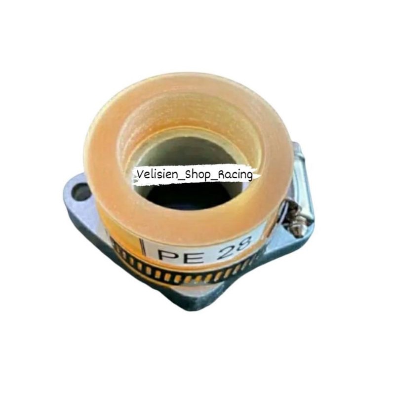 Manipul Manipol Karet Intake Intek Leher Angsa Sambungan Karbu PE 26 28 30 PWK 26 28 30 Teflon GL Pro Megapro Cb Verza Tiger