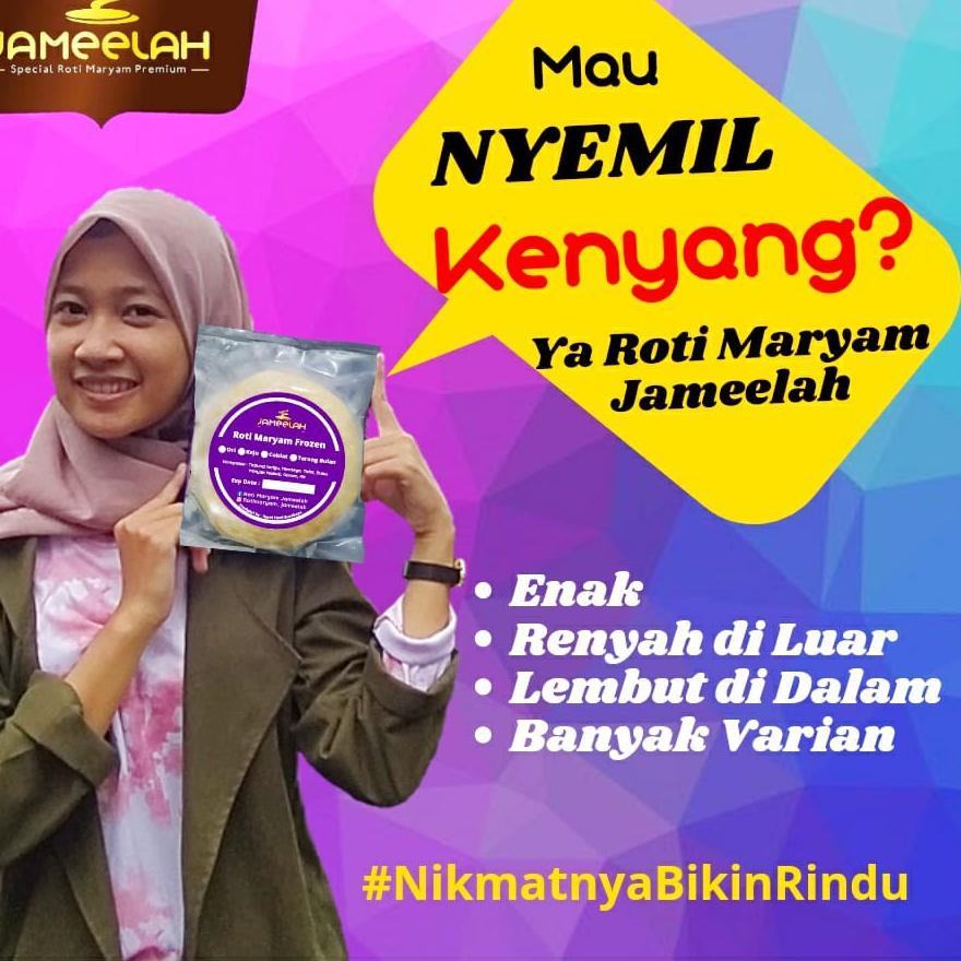 

WOW BANGET ROTI MARYAM COKELAT /ISI 5 PCS PER PACK / ROTI CANAI / CANE / FROZEN FOOD / COKLAT LUMER / CANE / MAKANAN BEKU / CAMILAN SNACK / HIDANGAN / MURAH / ROTI MARYAM JAMEELAH SURABAYA / KHAS ARAB ✡ 860