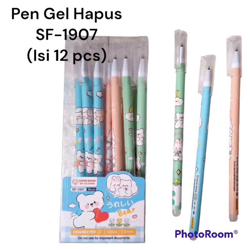 

Erasable Pen/Pen Gel Hapus Safari Brand SF-1907