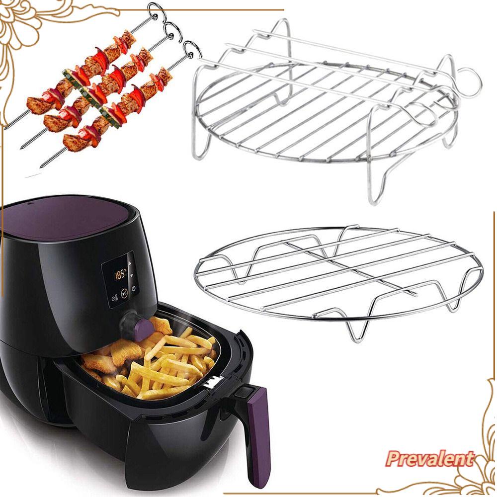 Preva Air Fryer Rack Untuk Gadget Ninjia Rak Tusuk Bakewear Barbecue Sticks