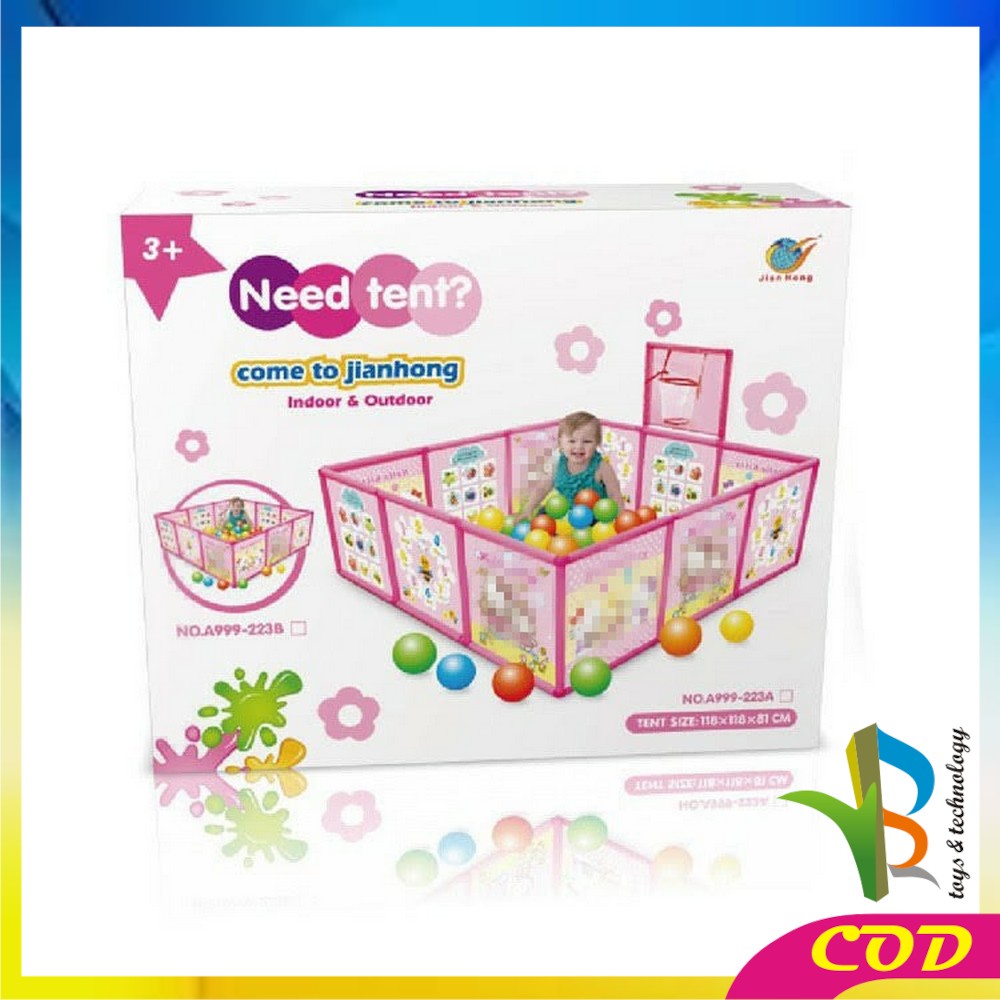 RB-M17 Pagar Bayi Play Fence A999-22 Karakter Pagar Mainan Anak / Pagar Pengaman Bayi / Baby Fence