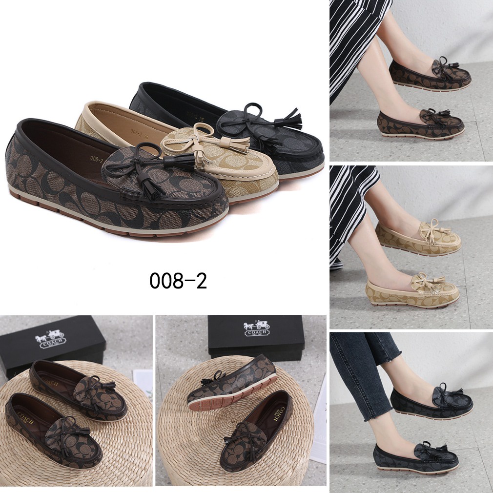 Coa Signature Canvas Flat shoes 008-2