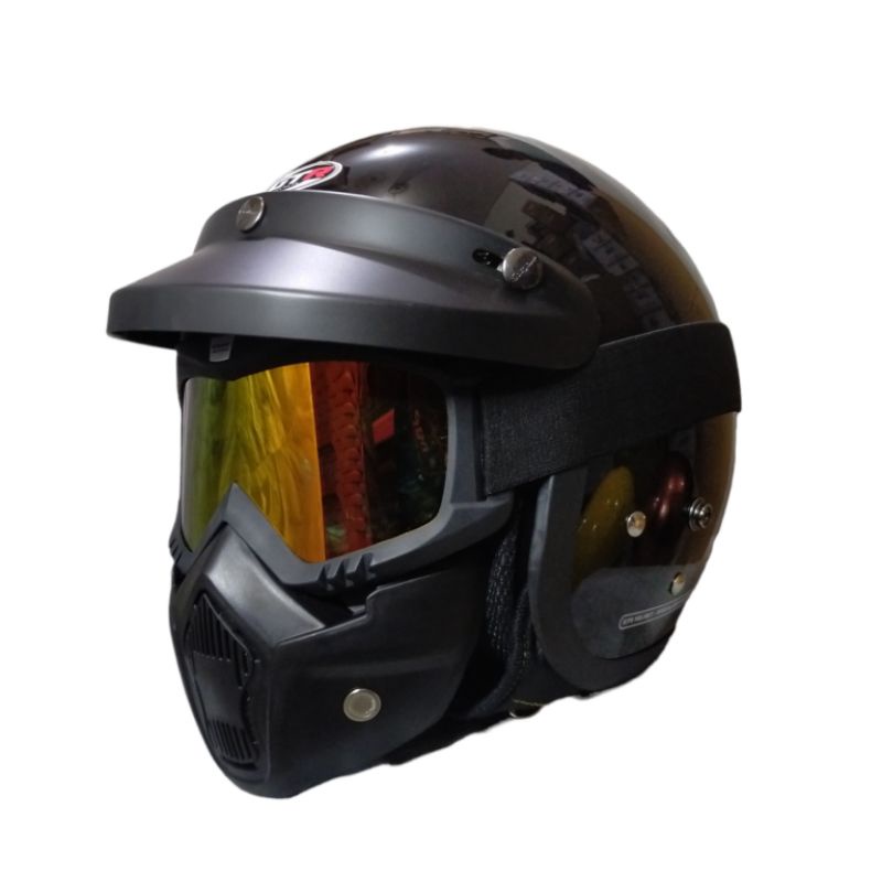 Hlm bogo retro dewasa gogle mask masker topeng SNI