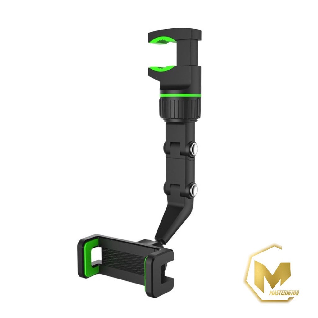 CAR PHONE HOLDER ORIGINAL PENYANGGA HP DI MOBIL REARVIEW MIRROR KACA TENGAH MOBIL JEPITAN STAND HANDPHONE GAGANG SPION TENGAH MA3764