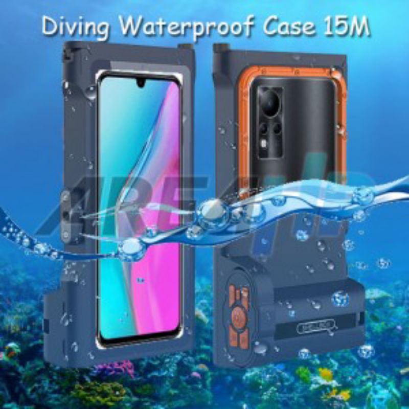 Shellbox Gen 3 Diving Waterproof Case Casing Cover 15M Infinix Note 11,NFC