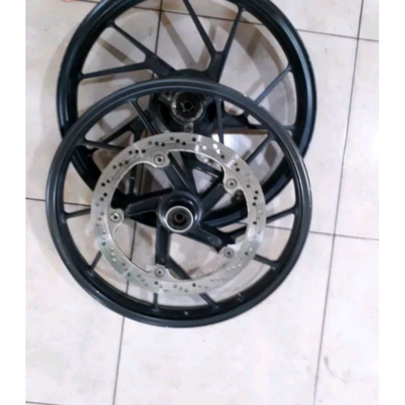 pelek depan belakang satria Fu