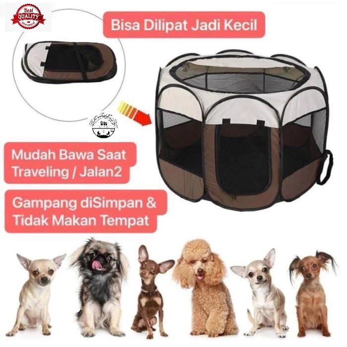 Jual Kandang Pet Travel Tempat Tidur Kandang Anjing Tenda Rumah Hewan