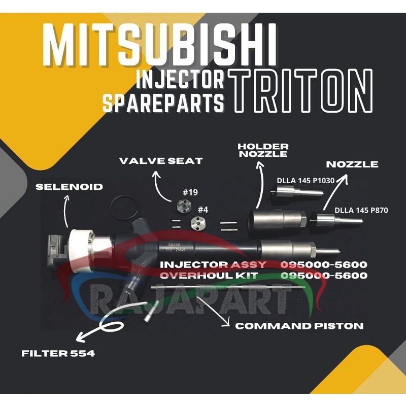 INJECTOR TRITON INJECTOR ASSY MITSUBISHI TRITON