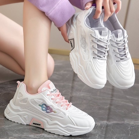 Sepatu Sneakers Wanita Tali Sepatu Olahraga Fashion Style Korea Sport Shoes Casual PU Free Box Azgalery SPT-14