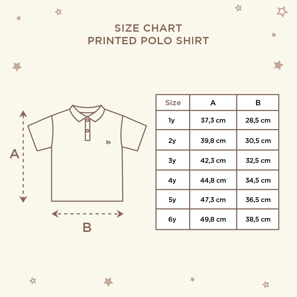 Little Palmerhaus Polo Shirt Atasan Anak Unisex