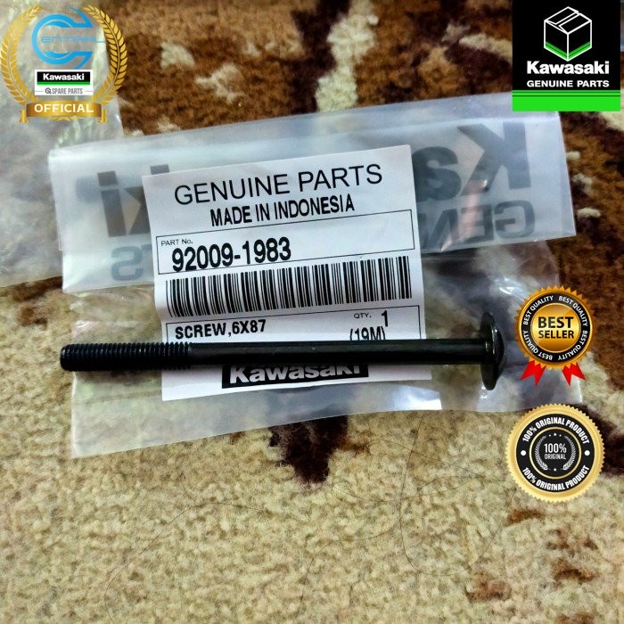 ( BISA COD ) baut sayap bawah kiri blitz r edge Original Kawasaki