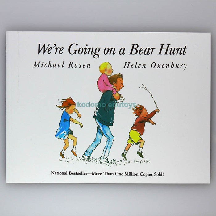 ⭐BISA COD⭐ We're Going On A Bear Hunt,Buku Import Anak Buku Cerita Anak