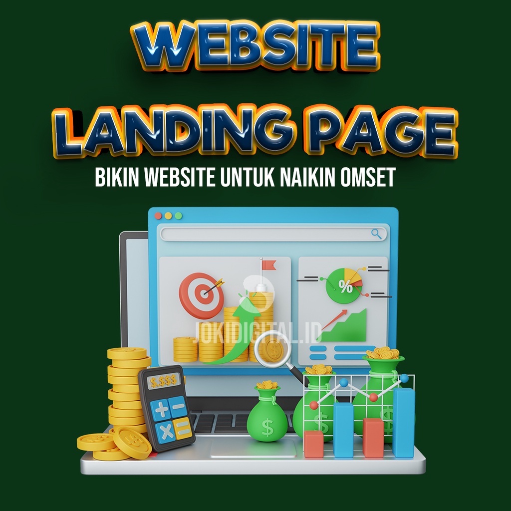 Landing Page Website Toko Online | Website Usaha Undangan Pernikahan | Web Game | Top Up | Company P