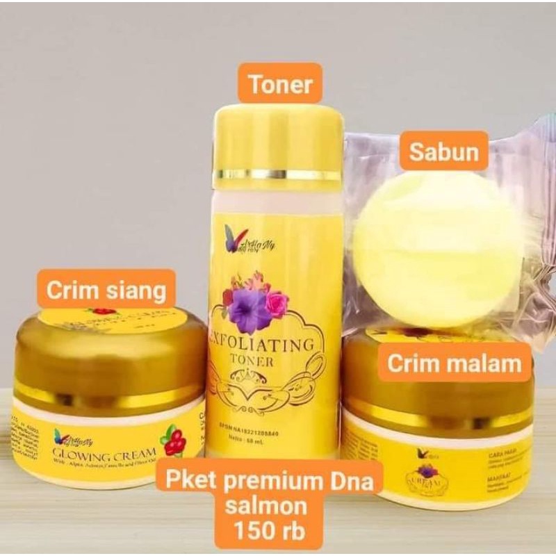 paket premium arhany beauty (wajah berjerawat,flex&normal)